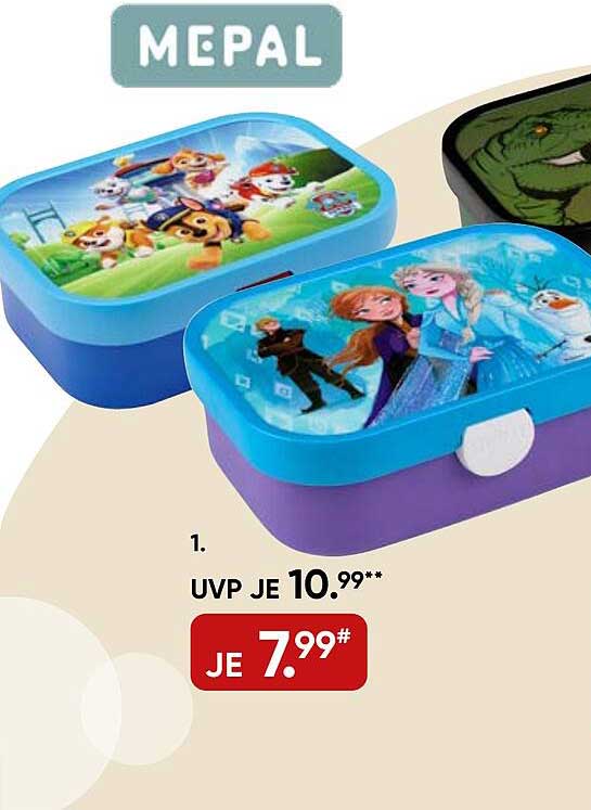 Mepal Brotdose mit Disney-Figuren