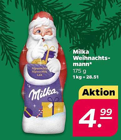 Milka Weihnachtsmann 175 g