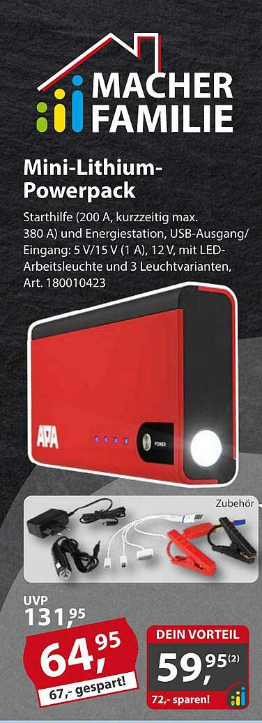 Mini-Lithium-Powerpack