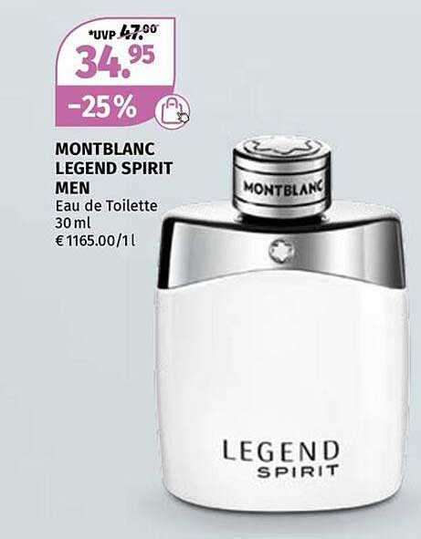MONTBLANC LEGEND SPIRIT MEN Eau de Toilette 30 ml