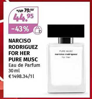 Narciso Rodriguez For Her Pure Musc Eau de Parfum 30 ml