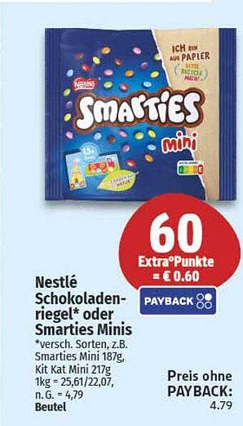 Nestlé Smarties Minis 187g