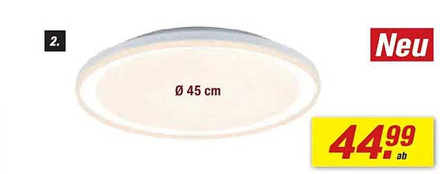 Neu: Deckenleuchte Ø 45 cm