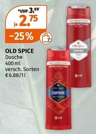 OLD SPICE Dusche 400 ml – Verschiedene Sorten