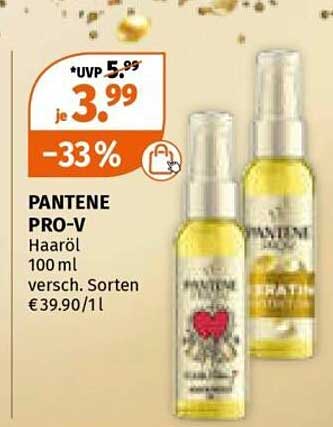 PANTENE PRO-V Haaröl 100 ml - Verschiedene Sorten