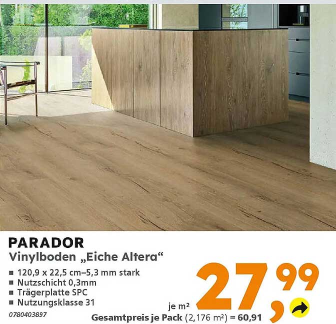 PARADOR Vinylboden „Eiche Altera“
