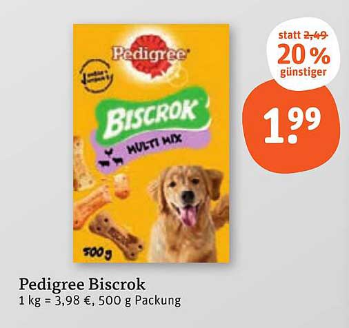 Pedigree Biscrok Multi Mix 500 g