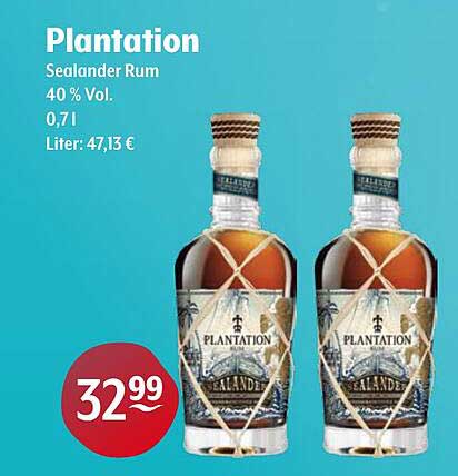Plantation Sealander Rum 0,7l