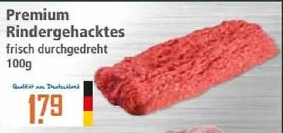 Premium Rindergehacktes frisch durchgedreht 100g