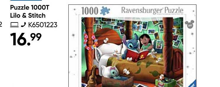 Puzzle 1000T Lilo & Stitch