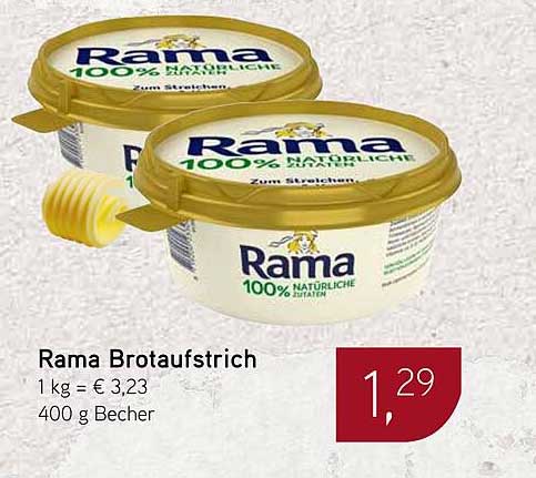 Rama Brotaufstrich 400 g Becher