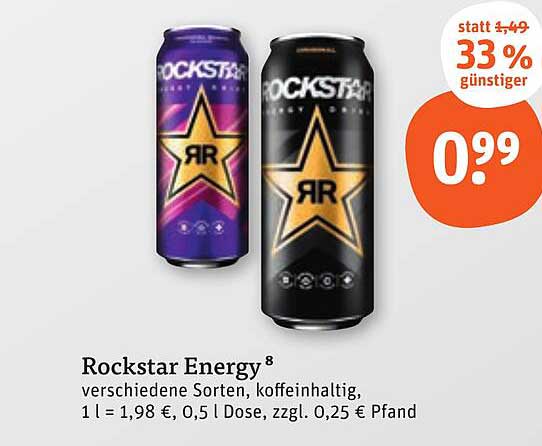 Rockstar Energy – jetzt zum Sparpreis!