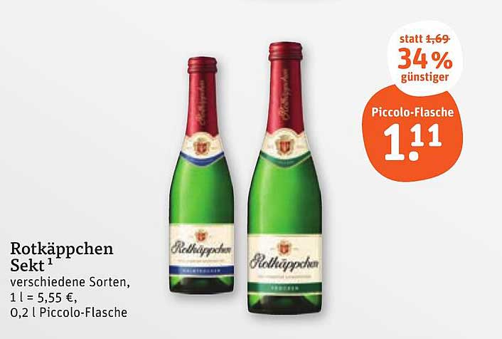 Rotkäppchen Sekt - Piccolo-Flasche, verschiedene Sorten