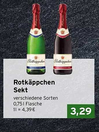 Rotkäppchen Sekt - verschiedene Sorten, 0,75 l Flasche