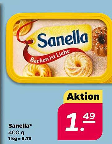 Sanella 400 g – Backen ist Liebe!