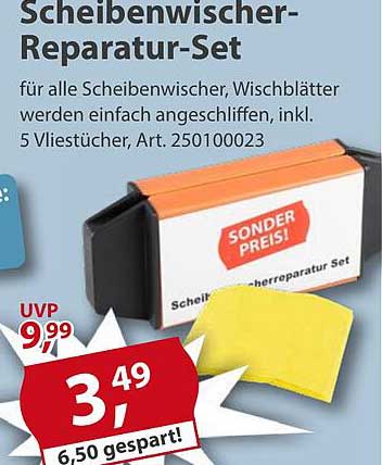 Scheibenwischer-Reparatur-Set