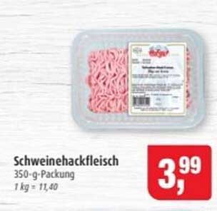 Schweinehackfleisch 350-g-Packung