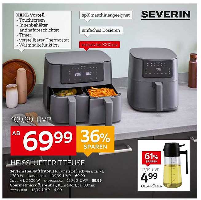 Severin Heißluftfritteuse