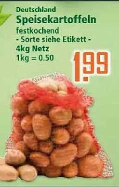 Speisekartoffeln festkochend 4kg Netz