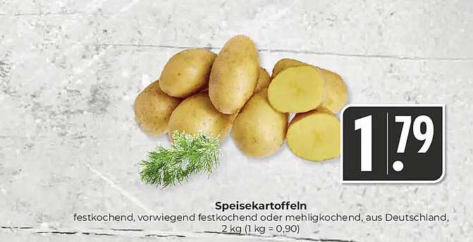 Speisekartoffeln - festkochend oder mehligkochend