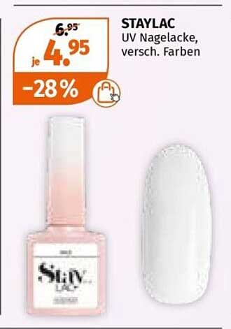STAYLAC UV Nagellack, verschiedene Farben