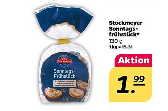 Stockmeyer Sonntagsfrühstück – 130 g zum Sonderpreis!