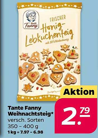 Tante Fanny Weihnachtsteig