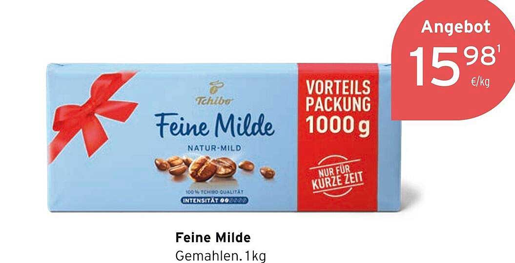 Tchibo Feine Milde gemahlen, 1 kg
