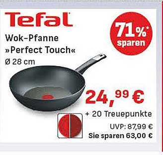 Tefal Wok-Pfanne »Perfect Touch« Ø 28 cm