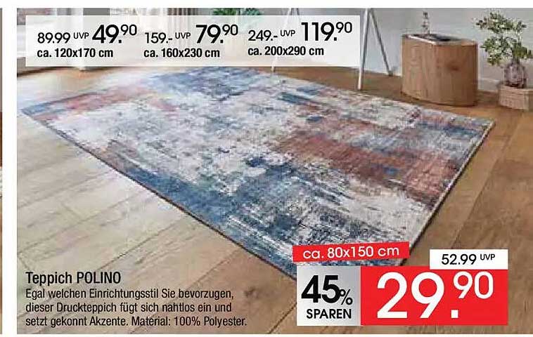 Teppich POLINO - Ein stilvolles Upgrade für Ihr Zuhause