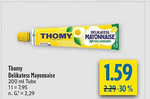 Thomy Delikates Mayonnaise 200 ml Tube