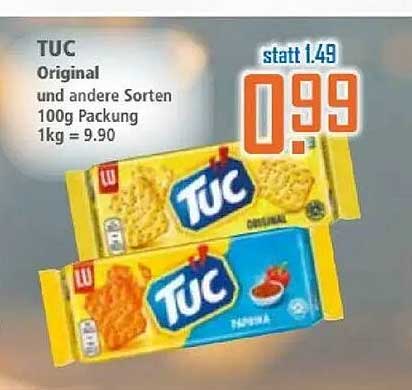 TUC Original und andere Sorten 100g Packung