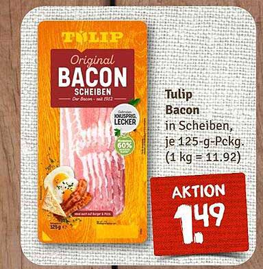 Tulip Original Bacon Scheiben (125 g)