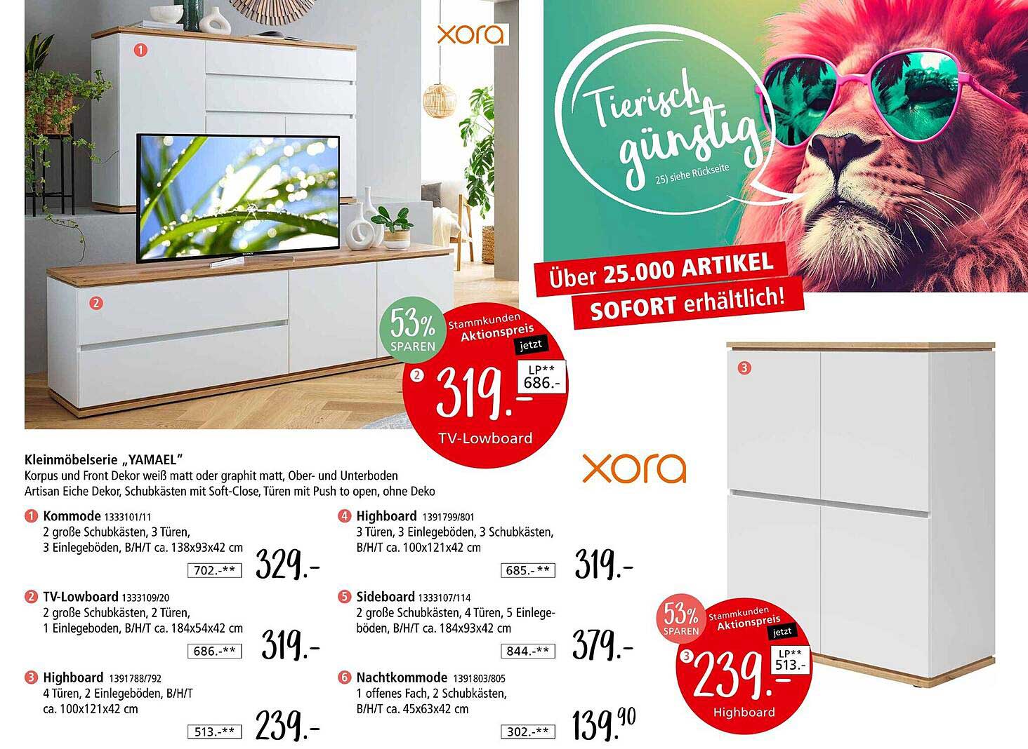 TV-Lowboard "YAMAEL"