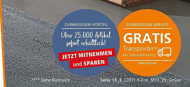 Über 25.000 Artikel sofort erhältlich!