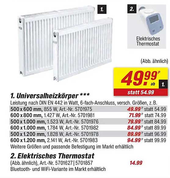 Universalheizkörper - Hochwertige Wärme für Ihr Zuhause