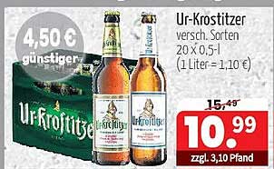 Ur-Krostitzer Kasten 20 x 0,5 l