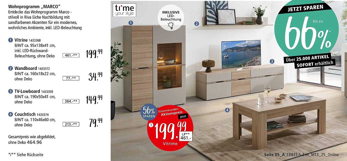 Vitrine MARCO - jetzt nur 199,99 €