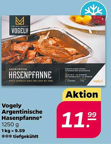 Vogely Argentinische Hasenpfanne 1250 g