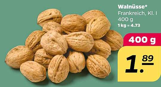 Walnüsse* Frankreich, Kl. I 400 g