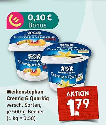 Weihenstephan Cremig & Quarkig - Verschiedene Sorten