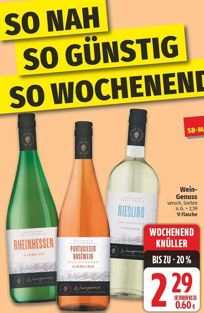 Wein-Genuss - Diverse Sorten für ein unvergessliches Wochenende