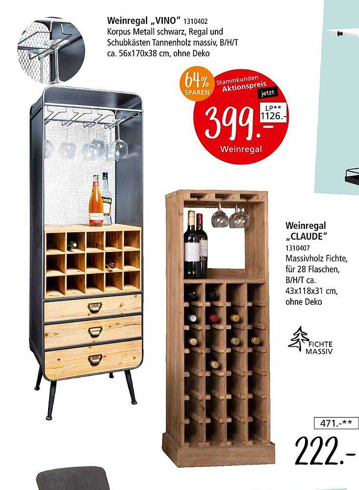 Weinregal „VINO“ 1310402
