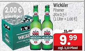 Wicküler Pilsener 20 x 0,5 l