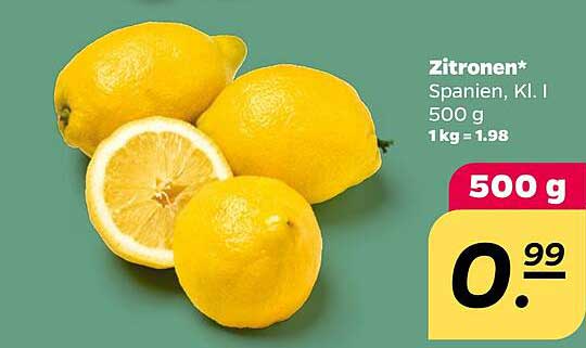 Zitronen* Spanien, Kl. I 500 g