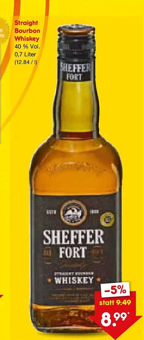 Straight Bourbon Whiskey