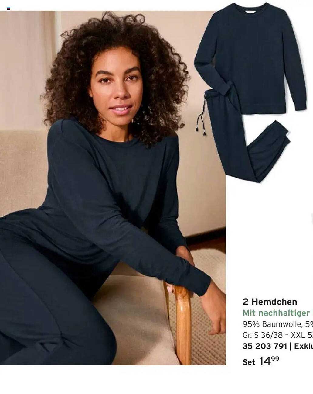 2 Hemdchen mit nachhaltiger Baumwolle – Set für 14,99 €