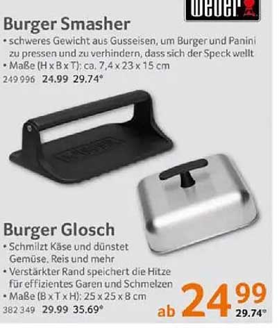 Burger Smasher und Burger Gloßch