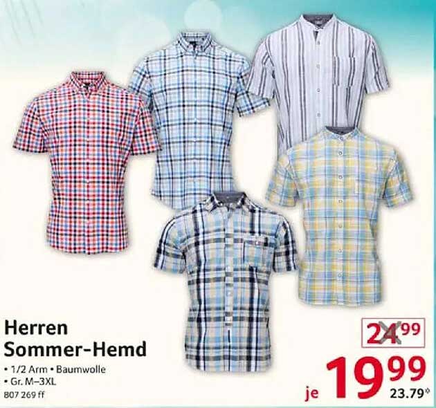 Herren Sommer-Hemd