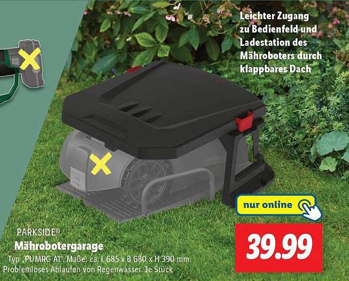 PARKSIDE® Mährobotergarage
